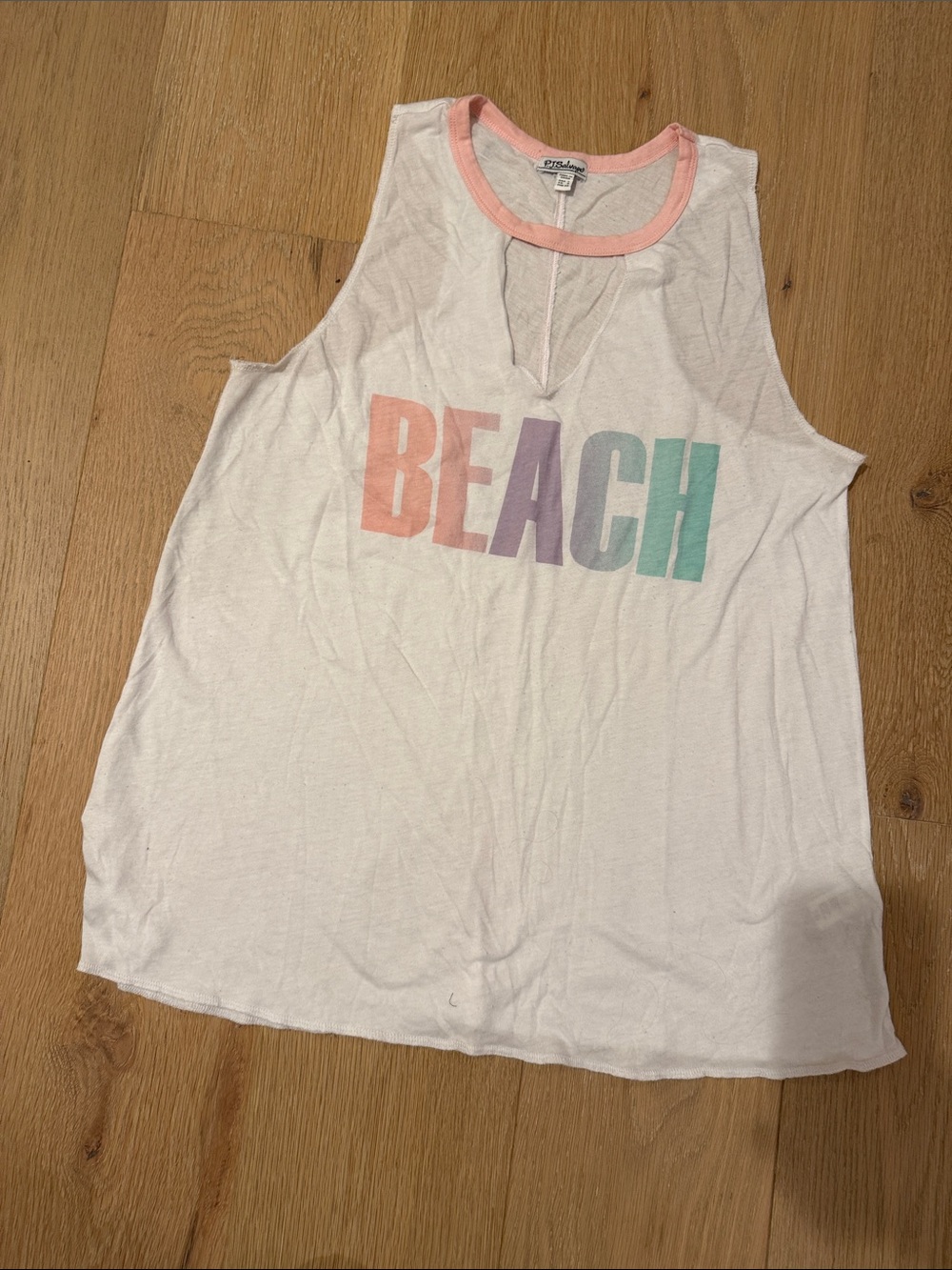 PJ Salvage Women’s Beach Tank Top/Cover up size large